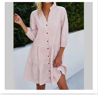 Robe Élégance Échiquée