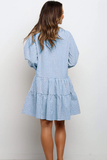 Robe Élégance Échiquée
