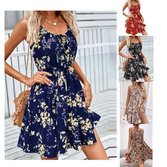 Robe d’été à fines bretelles