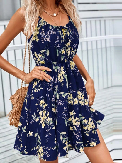 Robe d’été à fines bretelles